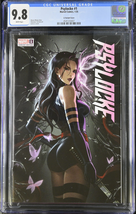 Psylocke #1 Li Variant Cover